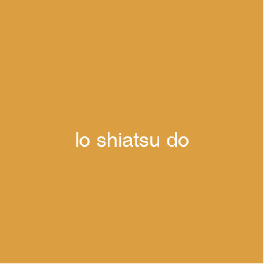 lo shiatsu do